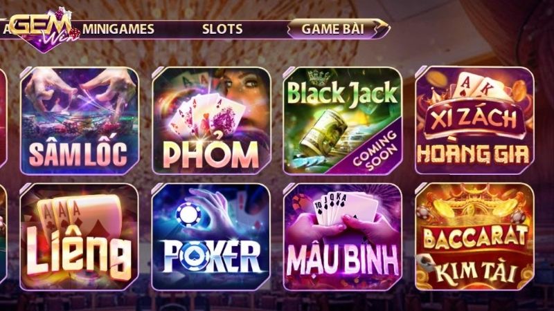 xi dach gemwin 2 Thiết kế hấp dẫn của xì dách gemwin